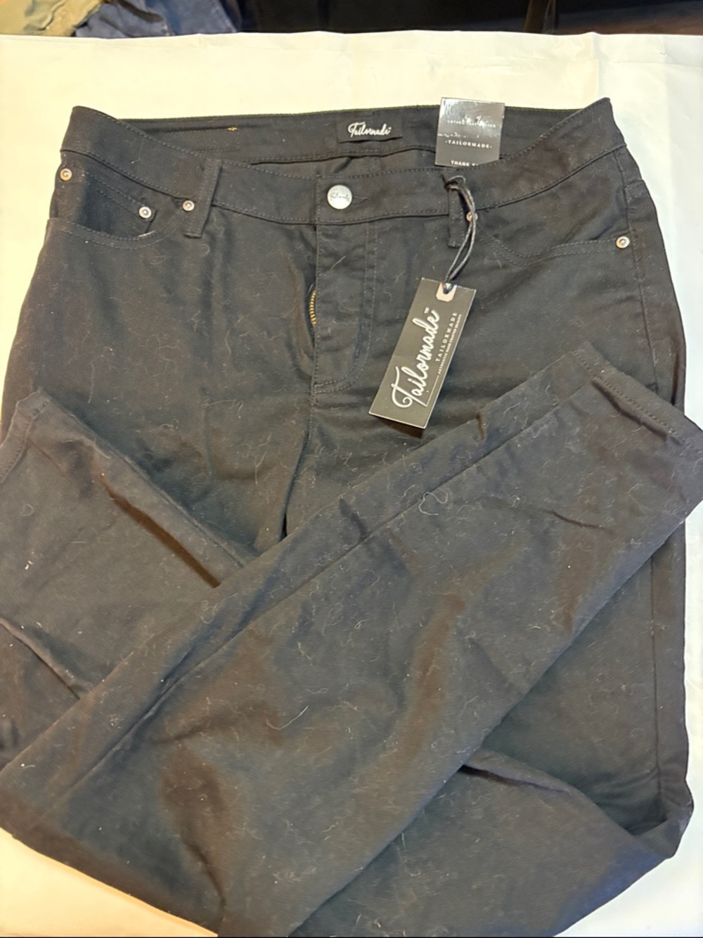 TaylorMade Black Inner Waistband Label